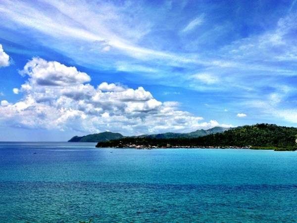 Ocean view in Cebu.